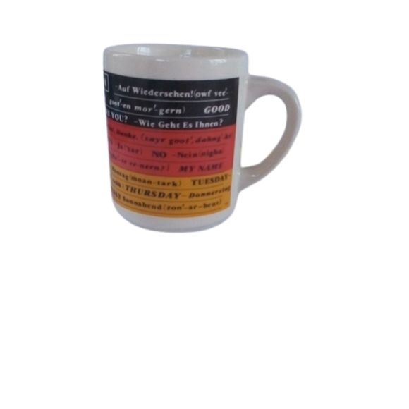 English/German Mug Hello - Picture 2 of 4